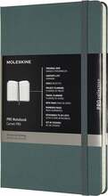 Märkmik Moleskine Professional, L, 13 x 21 cm, 240 lehte, roheline