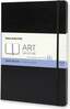 Märkmik Moleskine Sketchbooks A4, must, kõva kaas, valged lehed