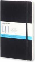 Märkmik Moleskine Classic L, 13 x 21 cm, 192 lehekülge, must
