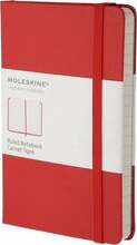 Märkmik Moleskine Classic MM710R, 9 x 14 cm, kõva kaas, punane