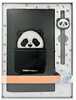Märkmik NIMMY Big Eyed Pet 2.0 Panda, 2in1, must, koos pastapliiatsiga