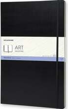 Visandiraamat Moleskine Sketchbooks A3, must, kõva kaas, valged lehed