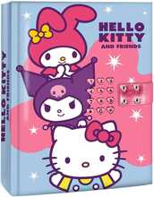Päevik Hello Kitty HK50185 lukuga