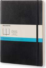 Märkmik Moleskine, XL, 19 x 25 cm, pehme kaas, must
