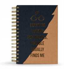 Märkmik Pyramid Harry Potter (Trouble Usually Finds Me) Premium A5