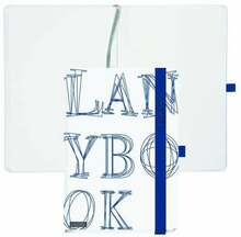 Märkmik Lanybook L-Y-O, A6, valge, 192 lehte