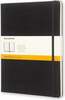 Märkmik Moleskine Classic, XL, 19 x 25 cm, kõva kaas, must
