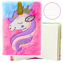 Märkmik Lean Unicorn A5, 80 lehte, jooneline, kuldne sarv