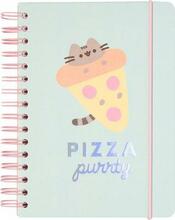 Märkmik Pusheen Foodie A5, spiraalköide, täppidega