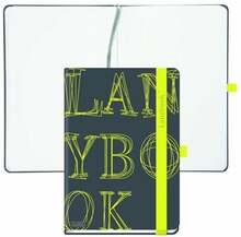 Märkmik Lanybook L-Y-O, A6, must, 192 lehte