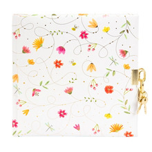 Märkmik Goldbuch Summer day 44489, 17 x 17 cm, valged lehed, 96 lehekülge, lukuga