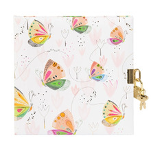 Märkmik Goldbuch Mariposa 44589, 17 x 17 cm, 96 lehekülge, valged lehed, lukuga