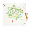 Märkmik Goldbuch Lucky Clover 44423, 17 x 17 cm, 96 lehte, valged lehed, lukuga