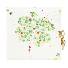 Märkmik Goldbuch Lucky Clover 44423, 17 x 17 cm, 96 lehte, valged lehed, lukuga