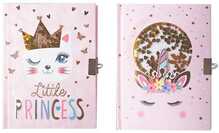Märkmik MP Little Princess & Unicorn A5, 80 lehte, 80 gsm, lukuga ja võlupliiatsiga