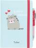 Märkmik Pusheen Purrfect Love, A5, 100 g, 96 lehte, pastapliiatsiga