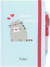 Märkmik Pusheen Purrfect Love, A5, 100 g, 96 lehte, pastapliiatsiga
