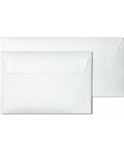 ümbrikud Galeria Papieru MILLENIUM C6, 114 x 162 mm, 120 g, teemantvalge, 10 tk