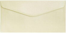 Ümbrikud Galeria Papieru PEARL DL, 110 x 220 mm, 150 g, kreem, 10 tk