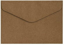 Ümbrikud Galeria Papieru C6 NATURAL, 120 g, tume kraft, 10 tk