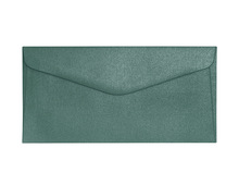 Dekoratiivümbrikud Galeria Papieru DL, 110 x 220 mm, metalliseeritud, rohelised, 10 tk