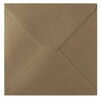 Ümbrikud Galeria Papieru KRAFT, 160 x 160 mm, 10 tk, tumepruun