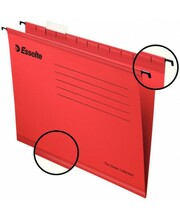 Rippkaust Esselte Classic A4, punane, 25 tk