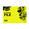 Kartoteegikile Forofis A4, kollane, 2 tk