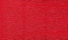 Krepp-paber Cartotecnica Rossi FENIKS 589, 50 x 250 cm, 180 g, punane