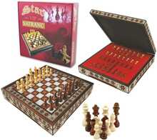 Malekomplekt Star Vip Chess Set Hatem Lux, L suurus