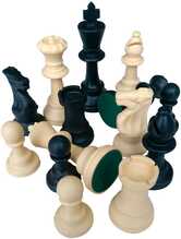 Plastist malendid Lion Plastic Chessmen, kuningas 95 mm