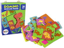 Loogikamäng Domino Lean Toys, dinosaurused