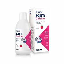 Suuloputusvedelik lastele Kin Fluor Calcium, 500 ml