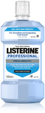 Suuvesi Listerine Professional Fresh Breath+, 500 ml