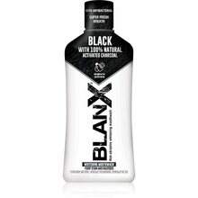 Suuvesi BlanX Black aktiivsöega, 500 ml