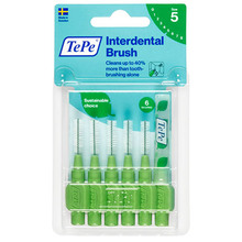 Tepe rohelised hambavaheharjad 0,8 mm, 6 tk