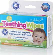 Brushbaby hambapuhastuslapid lastele, 20 tk