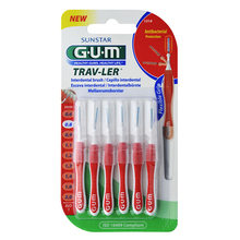 Hambavaheharjad Gum Trav-Ler 0,8 mm, 6 tk