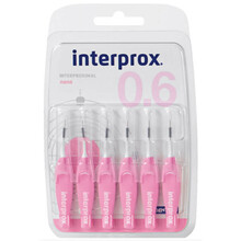 Hambavaheharjad Interprox Interproximal Nano 0.6 mm, 6 tk