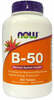 Now Foods B-50, 250 tabletti
