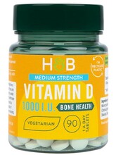 Holland & Barrett D-vitamiin D3 1000 IU, 90 tabletti