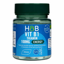 Holland & Barrett B1-vitamiin (tiamiin) 100 mg, 120 tabletti