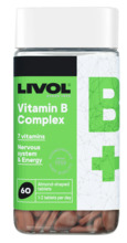 Livol B-vitamiinide kompleks, 60 tabletti