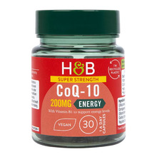Holland & Barrett Super Strength koensüüm Q10 200 mg, 30 kapslit