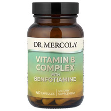 Dr. Mercola B-vitamiini kompleks, 60 kapslit