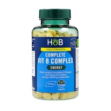 Holland & Barrett High Strength Complete B grupi vitamiinide kompleks, 240 tabletti