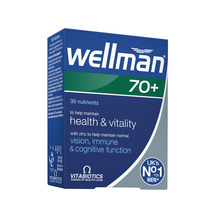 Vitabiotics Wellman 70+, 30 tab.