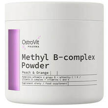 OstroVit Methyl B-complex Powder, virsiku-apelsini, 180 g