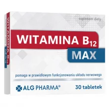 Vitamiin B12 MAX, 30 tabletti, Algpharma