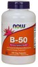Now Foods B-50, 250 kapslit